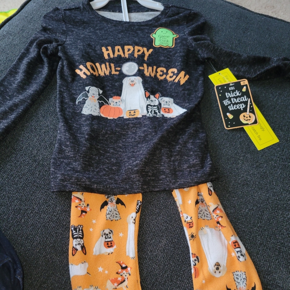 Boys Halloween Dog Pajamas